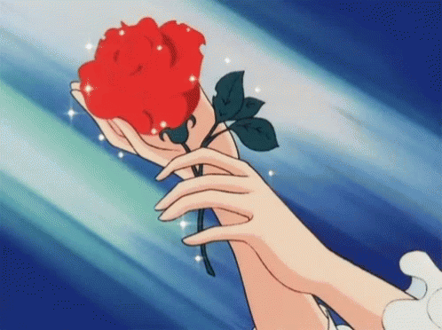 Rose Anime GIF