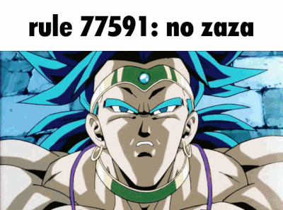 Rule Rule No Zaza GIF - Rule Rule No Zaza Zaza GIFs