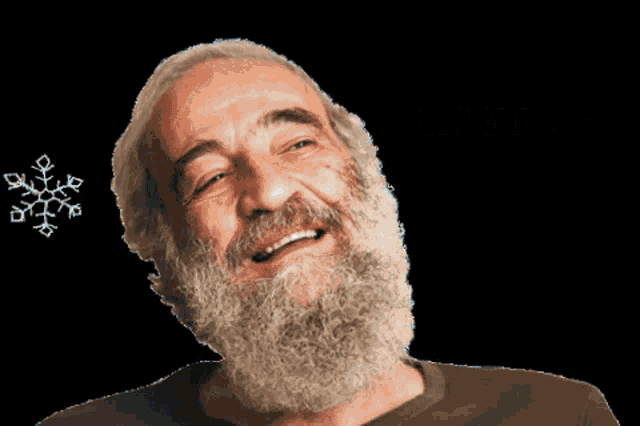 a man with a beard has repk written on the bottom right