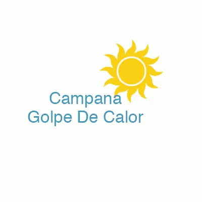Campana Golpe De Calor Logo Sunshine GIF - Campana Golpe De Calor Logo Sunshine Campana Golpe De Calor GIFs