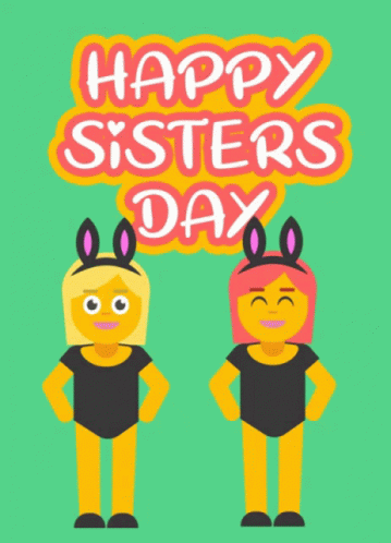 Happy Sisters GIF