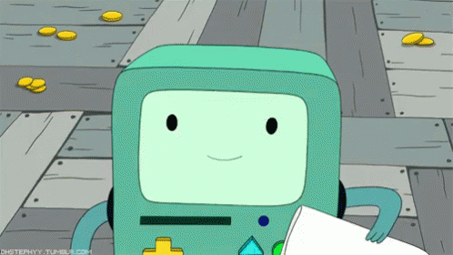 Blushing GIF - Adventure Time Beemo Blush GIFs
