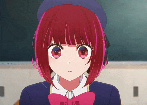 a girl with red hair is wearing a blue hat and a bow tie