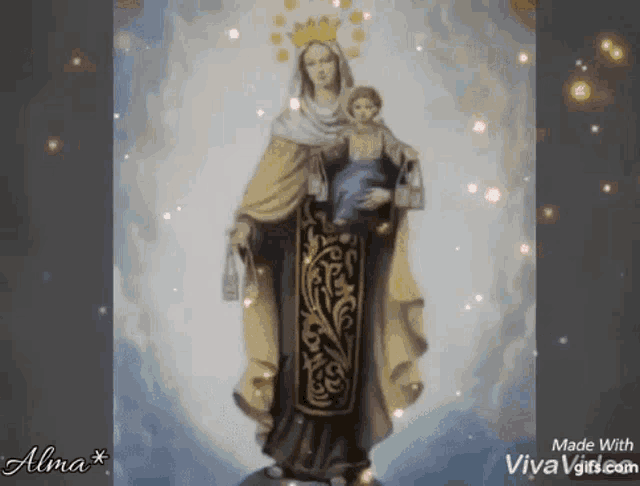 Virgen Del Carmen Santo Escapulario GIF - Virgen Del Carmen Santo Escapulario Amen GIFs