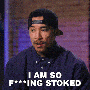 I Am So Freaking Stoked Bryan GIF - I Am So Freaking Stoked Bryan Ink Master GIFs