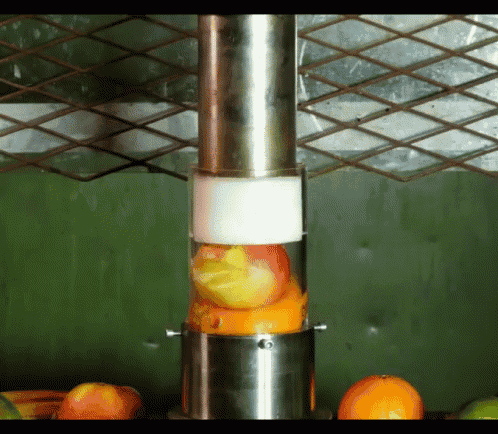 Hydraulic Press Apple GIF - Hydraulic Press Apple Orange GIFs