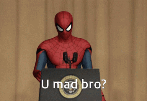Spider Man Mic Drop GIF - Spider Man Mic Drop U Mad GIFs