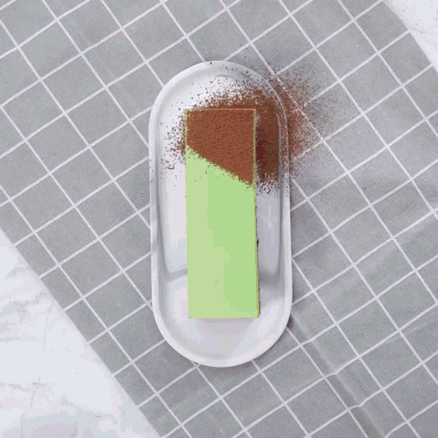 a piece of cake with the word blueberry on the bottom left