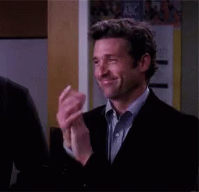 Clap Applause GIF - Clap Applause Greys Anatomy GIFs