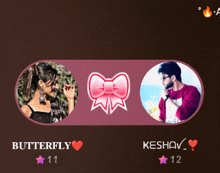a picture of a woman and a picture of a man with the name keshav on the bottom