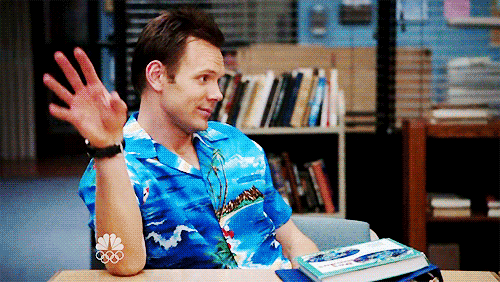 Talk To The Hand GIF - Community Jeff Talk To The Hand GIFs
