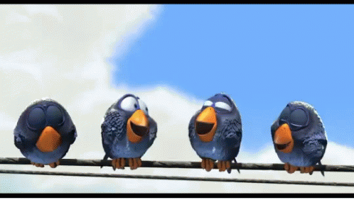 Pixar Birds GIF - Pixar Birds Laughing GIFs