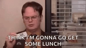 Dwight The Office GIF - Dwight The Office Lunch GIFs