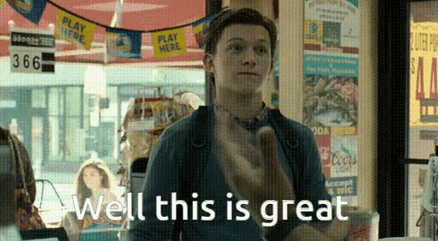 Spider Man This Is Great GIF - Spider Man This Is Great Tom Holland GIFs