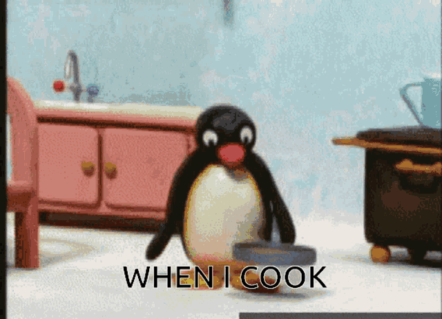 When I Cook Pingu GIF - When I Cook Pingu Mlg GIFs