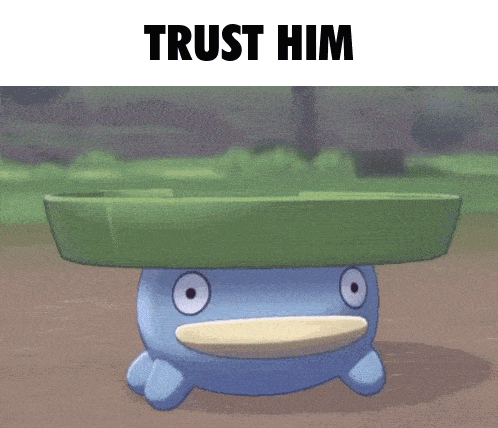 Pokemon Lotad GIF - Pokemon Lotad Trust Him GIFs