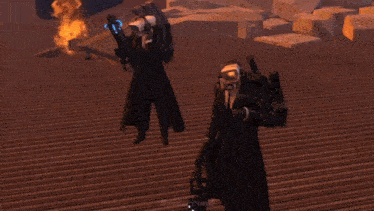 a video game screen shows a huge explosion with a sign that says ' emergency '