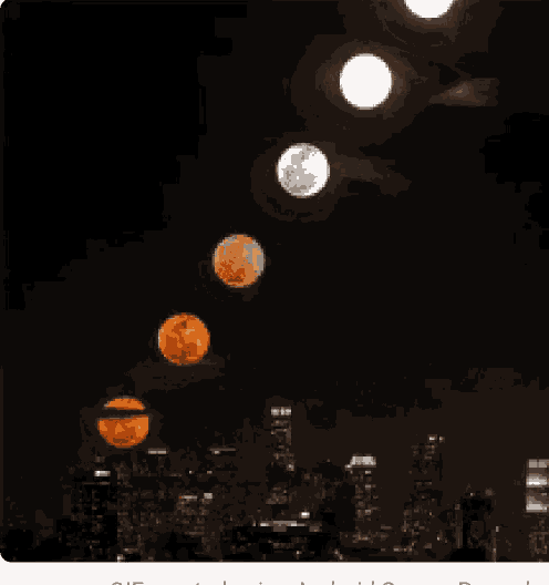 Moon Timelapse GIF - Moon Timelapse Night Sky GIFs