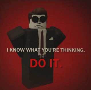 a man in a suit and tie says " i know what you 're thinking "