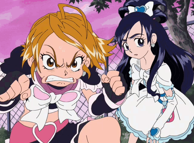 Precure Cure Black GIF - Precure Cure Black Angry GIFs