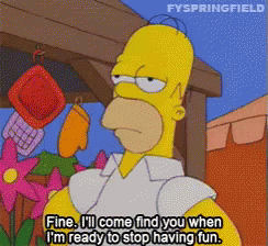 Dont Wanna Be Bored GIF - The Simpsons Bored GIFs