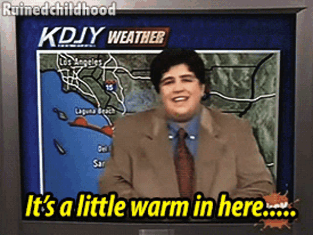 Hot As Hell Little Warm In Here GIF