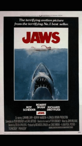 Jaws Movie Poster GIF - Jaws Movie Poster GIFs