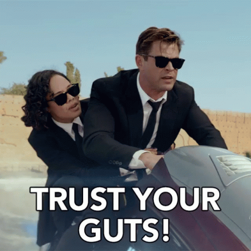 Trust Your Guts Stressed GIF - Trust Your Guts Stressed Bothered GIFs