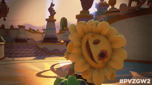 Sunflower Wave GIF - Ohhey Hey Missedme GIFs