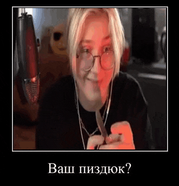 a woman wearing glasses and headphones is holding a knife in her hand .