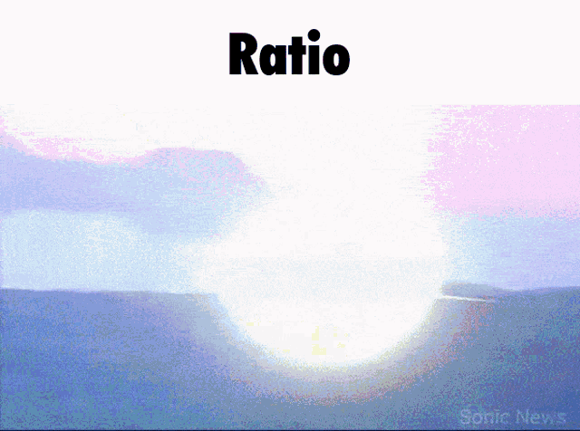 a picture of a cloud with the word ratio written above it