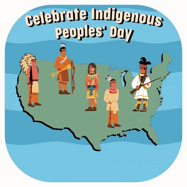 Indigenous Peoples Day Celebrate Indigenous Peoples Day Sticker Indigenous Peoples Day