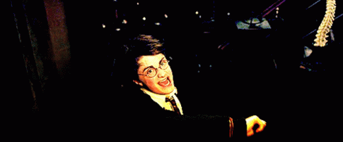 Harry Potter Spell GIF - Harry Potter Spell Scream GIFs