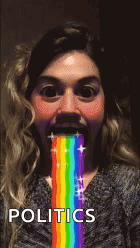 Snapchat Rainbow Wink GIF - Snapchat Rainbow Wink Rainbow GIFs