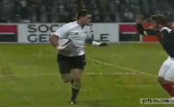 Rugby Defense Hand To The Face GIF - Rugby To The Face Face Block GIFs