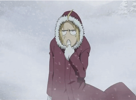 Cold Anime GIF - December Parka Cold GIFs