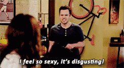So Sexy Disgusting GIF - New Girl Nick Sexy GIFs
