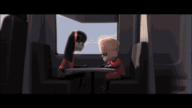 mr. incredible from the movie mr. incredible driving a car