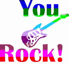 You Rock Rock GIF - You Rock Rock Guitar GIFs