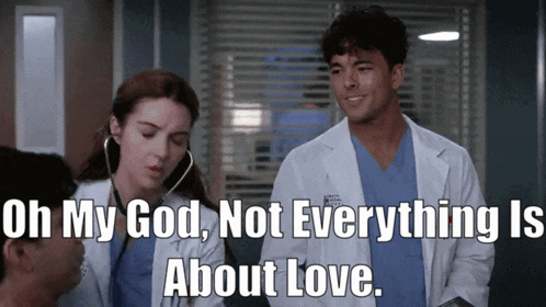 Greys Anatomy Jules Millin GIF - Greys Anatomy Jules Millin Oh My God Not Everything Is About Love GIFs