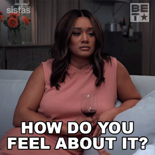 How Do You Feel About It Fatima GIF - How Do You Feel About It Fatima Sistas GIFs