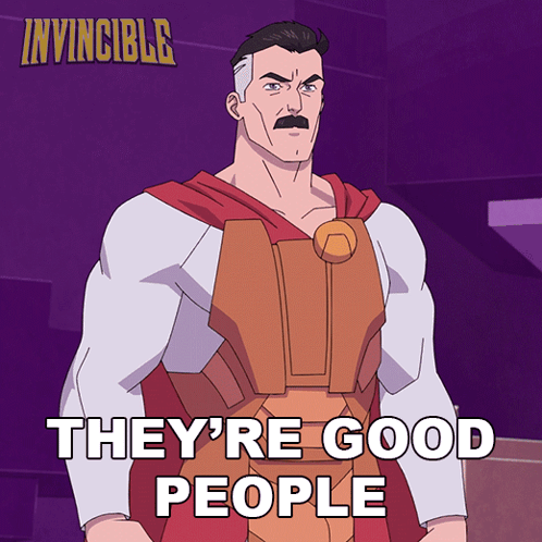 They'Re Good People Omni-man GIF - They'Re Good People Omni-man Invincible GIFs
