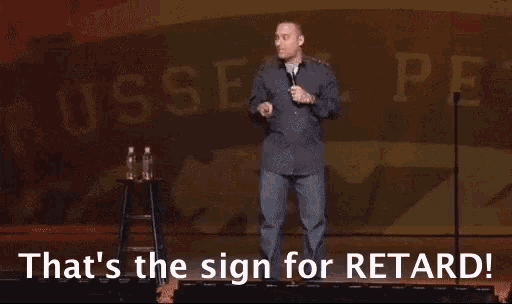 Russell Peters GIF - Russell Peters Retard GIFs