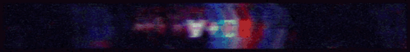 a blurry image of a sign that says gkup on it