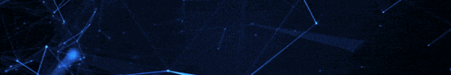 a dark blue background with triangles and lines