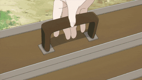 a cartoon drawing of a person holding a briefcase