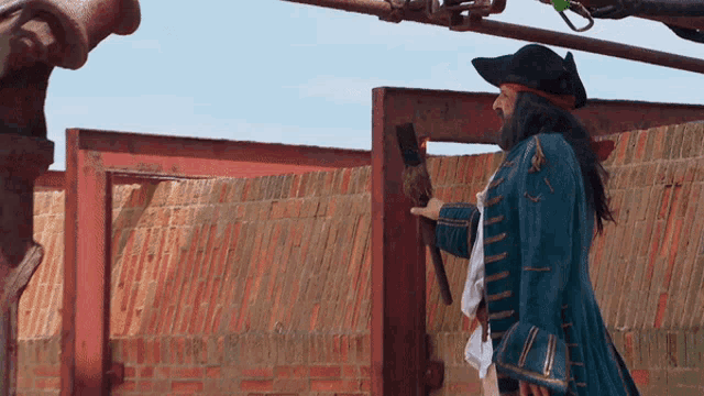 Fångarna Påfortet Kapten Kaboom GIF