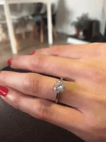 Rachelle Diamond Ring GIF