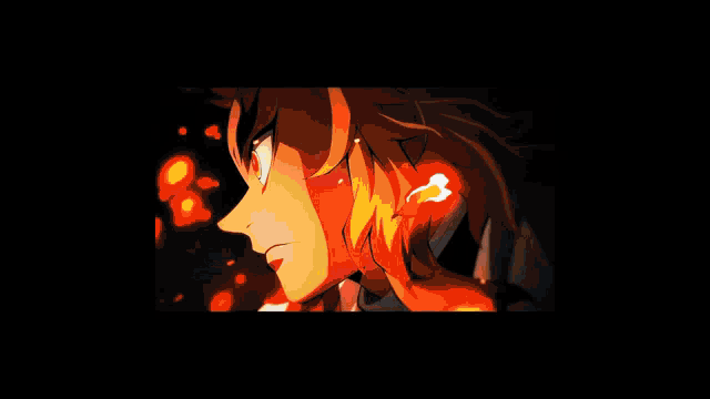 a close up of a person 's torso with fire coming out of it