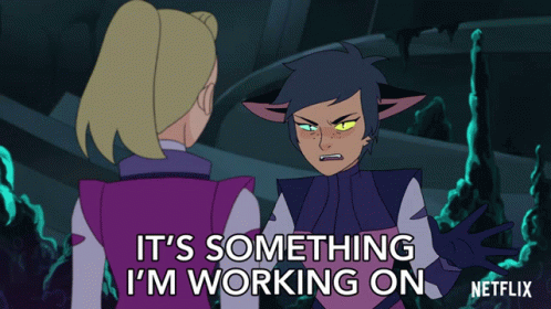 Its Something Im Working On Catra GIF - Its Something Im Working On Catra Shera And The Princesses Of Power GIFs